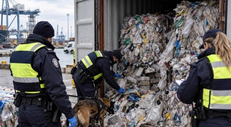 Fransa'da Gana'dan gelen konteynerde yaklaşık 3,9 ton kokain ele geçirildi