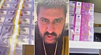 'Vanlı Kara Haydar'ın yeni görüntüleri olay! Önündeki servete bakın