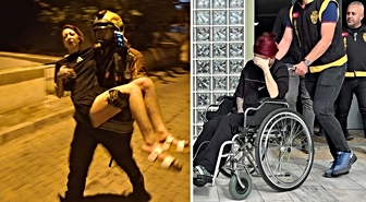 Evde eşinin öldüğü yangında yaralanan kadın tedavisinin ardından tutuklandı