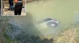 Malatya’da araç dereye uçtu: 1 ölü, 1 yaralı
