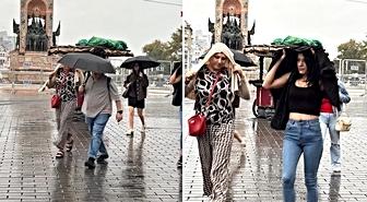 İstanbul'da yağış başladı