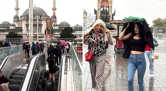 İstanbul'da yağış başladı