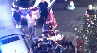 Kağıthane'de taciz iddiası sonrası çıkan kavgada şüpheliler dronla yakalandı
