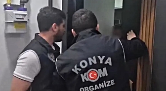 Konya'da 'Kıskaç' operasyonunda 20 zanlı yakalandı