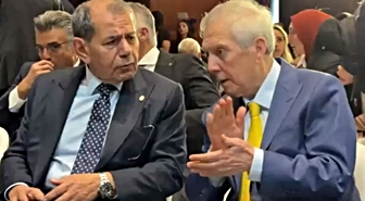 Yıllar sonra gelen buluşma! Aziz Yıldırım ve Dursun Özbek yan yana