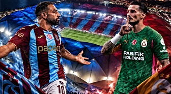 Trabzonspor-Galatasaray derbisinin ilk 11'leri belli oldu