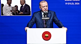 Kura töreninde ilginç anlar! Cumhurbaşkanı Erdoğan'dan vatandaşa beklenmedik uyarı
