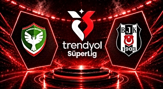 Amedspor-Beşiktaş maçının ilk 11'leri belli oldu