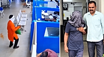 Bankaya müşteri gibi girdi, biber tozuyla soygun yaptı