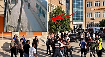 Silah seslerinin yükseldiği okuldan ilk görüntüler! Saldırgan böyle kaçtı