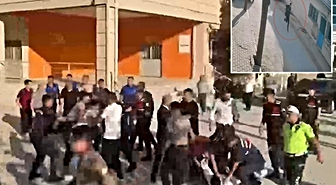 Silah seslerinin yükseldiği okuldan ilk görüntüler! Saldırgan böyle kaçtı