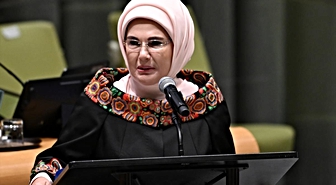 Emine Erdoğan'dan BM'de dikkat çeken çağrı: Kullan-at kültüründen uzaklaşmalıyız
