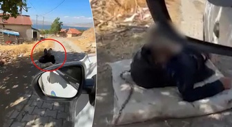 Türkiye'nin başkentinde kahreden görüntü