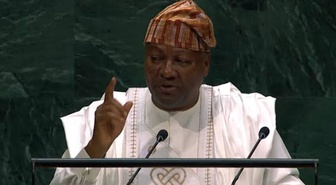 Gana Cumhurbaşkanı Mahama BM'de Afrika için yardım değil eşit ortaklık istedi