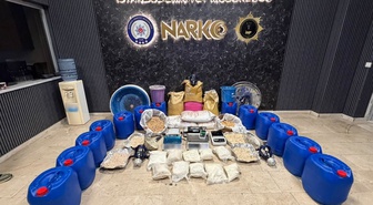 Uyuşturucuyu vale ücreti kılıfıyla satmışlar! İstanbul'da 34 saatte 187 gözaltı, 30 tonluk üretim engellendi