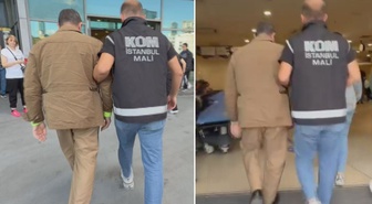 Tutuklanan Emre Alkin'in hastaneye getirildiği anlar ortaya çıktı