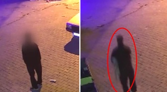 Evin önünde gördüğü halıyı böyle çaldı