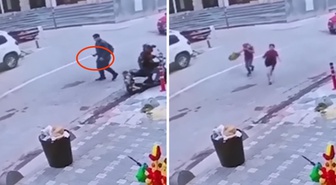 İstanbul'da sokak ortasında korku dolu anlar: İlkokul öğrencilerini bıçakla kovaladı