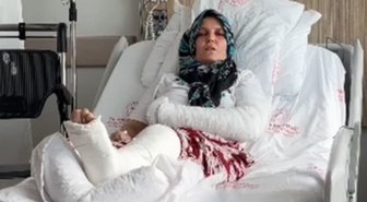 Mersin'de sopalı, zincirli kavga kamerada! 3 çocuk annesinin kolu ve bacağı kırıldı, 4 kişi tutuklandı