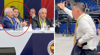 Fenerbahçe olağan genel kurul toplantısında gergin anlar