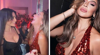 Hadise Milano gecelerinde kendini müziğe kaptırdı! Eğlencenin dozu arttı
