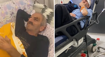 Yaşlı adama sokak ortasında yumruklu saldırı