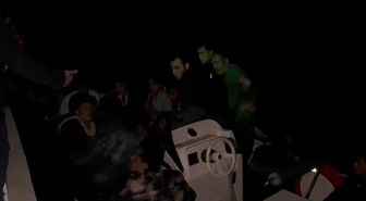Karanlığa güvendiler ama radardan saklanamadılar! 24 düzensiz göçmen yakalandı