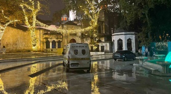 Eyüpsultan Camii'nde silah sesleri! 2 kişi gözaltında