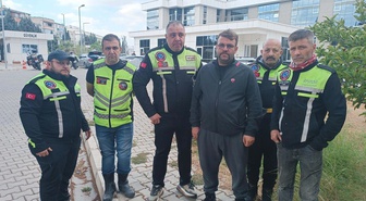 Motovlogcu Dayı'nın cenazesi için motorcular İzmir'e geldi! 'Altın Elbiseli Adam'ın izinden gitti, sonu da onun gibi oldu'