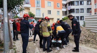 Avcılar'da yaşlı kadın yürürken rögar kapağı açıldı! 4 metrelik çukura düştü