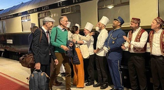 Agatha Christie'nin romanına ilham veren Orient Express İstanbul'da! 5 günlük yolculuk Bakırköy'de sona erdi
