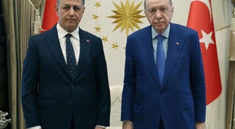 Cumhurbaşkanı Erdoğan, İzmir Büyükşehir Belediye Başkanı Cemil Tugay'ı kabul etti