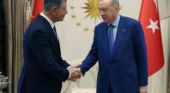 Külliye'deki kabul Sonrası Cemil Tugay'dan ilk açıklama: Projelerimiz hakkında bilgi arz ettik