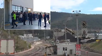 Soma'da maden ocağında göçük: 5 işçi göçük altında, kriz merkezi oluşturuldu
