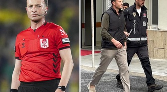 Gözaltına alınan hakem Yasin Kol'un ilk görüntüleri ortaya çıktı