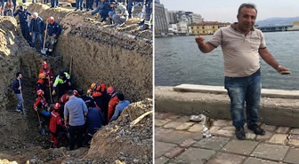 Ankara'da drenaj çalışmasında facia! Mahalle muhtarı göçükte can verdi