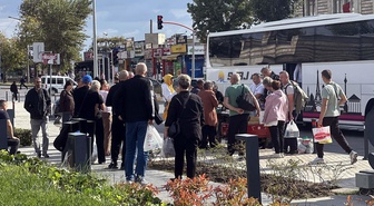 Gurbetçiler gitti, onlar geldi! Esnaf bayram ediyor