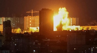 Kiev'de bir köprü daha saldırı hedefi oldu