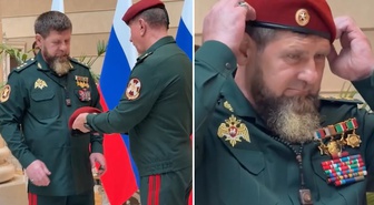 Kadirov artık bordo bereli! Putin'den Çeçen lidere büyük terfi
