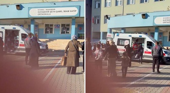 5 öğrencinin bıçaklandığı ortaokuldan ilk görüntüler: Bu rezalete bak ya