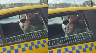Küçükçekmece'de taksi şoförü ile kadın yolcular arasında 'yardım' tartışması! 'Ben nakliyeci değilim, taksiciyim'