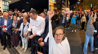 İzmir'de Cemil Tugay protestosunda gerginlik! Vatandaşlardan YENİ Parti'ye soğuk duş