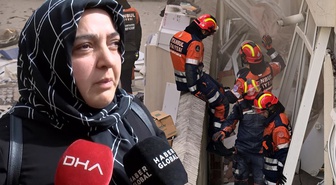 İstanbul'da 3 katı çöken binada can pazarı! Kahreden anları komşu anlattı
