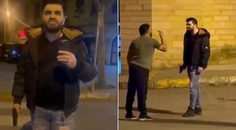 Sarıyer'de 2,9 milyon liralık araç parası kavgası! Buluşmaya çağırdığı adama silah çekti, o anlar kamerada