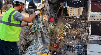 5 kişiye mezar olan binanın betonundan deniz kabukları çıktı