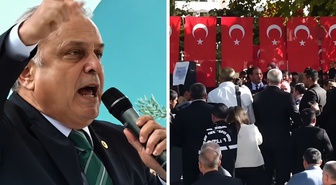 Zeytin festivalinde ortalık karıştı! AK Partili ve İYİ Partili vekiller birbirlerine girdi