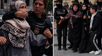 Azerbaycan'da 28 Şubat dönemini hatırlatan gözaltı görüntüleri