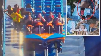Lunaparkta korkunç son! Oğlu yanındayken 60 metre yüksekten düştü