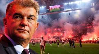 Barcelona Başkanı Laporta'dan Galatasaray maçı öncesi olay sözler: Burası cehennem