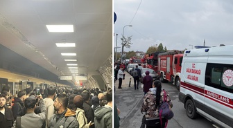 Üsküdar-Sultanbeyli metrosunda korkutan patlama! Bir anda dumanla kaplandı